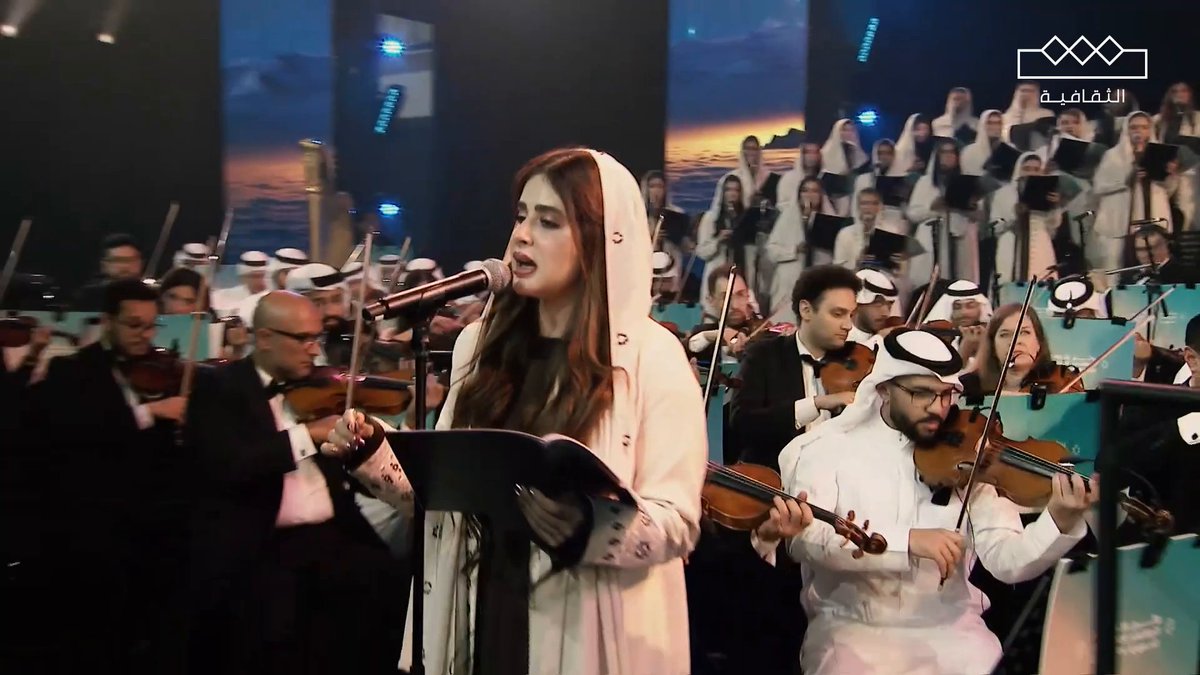 " عديت في مرقب Rolling in the deep X" من روائع الأوركسترا السعودية في العلا❤️🇸🇦