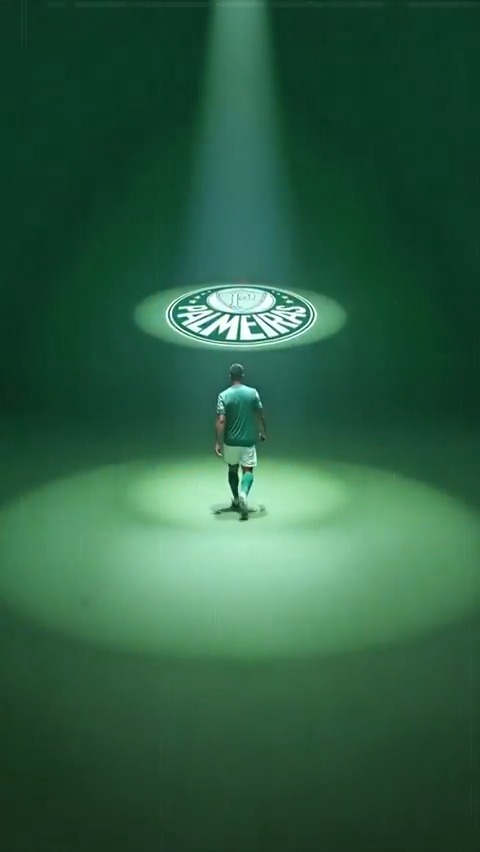 O Palmeiras começou a sequência de posts para o anúncio do Arias