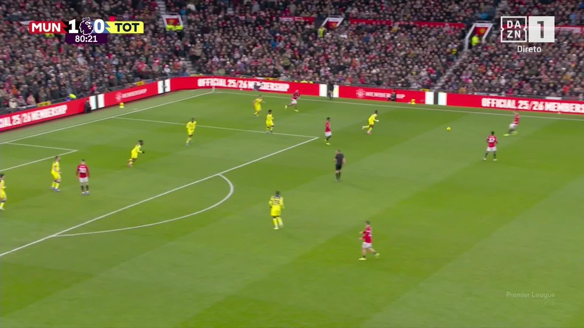 Assistência de Dalot, golo de Bruno Fernandes para selar a vitória contra o Tottenham! 💥🇵🇹