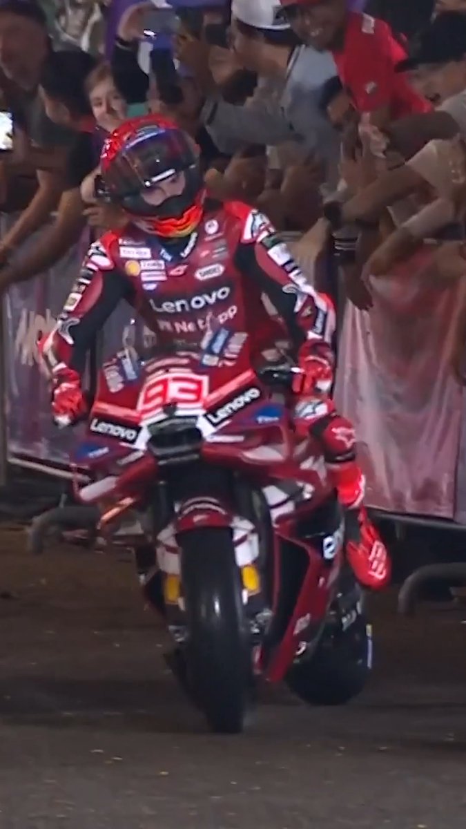 Gigi Dall'Igna – "Stay calm with the bike and make it to the end" Marc Marquez - 🤪 #MotoGP