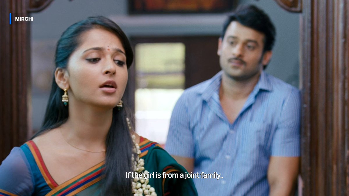 if chemistry is not like Prabhas &amp; Anushka, I don't want it ✋💗