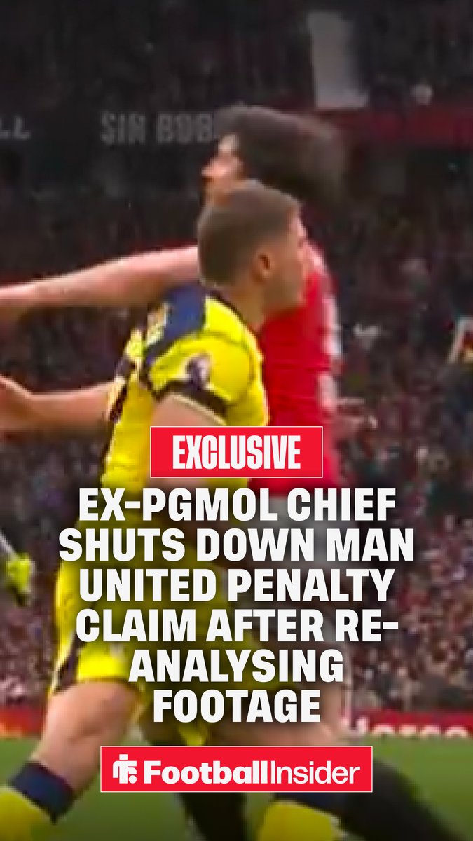โ "๐๐ ๐ฐ๐๐ฒ..." - Ex-PGMOL chief KEITH HACKETT instantly shuts down Man United penalty claim vs Tottenham after re-analysing Harry Maguire-Micky van de Ven footage.