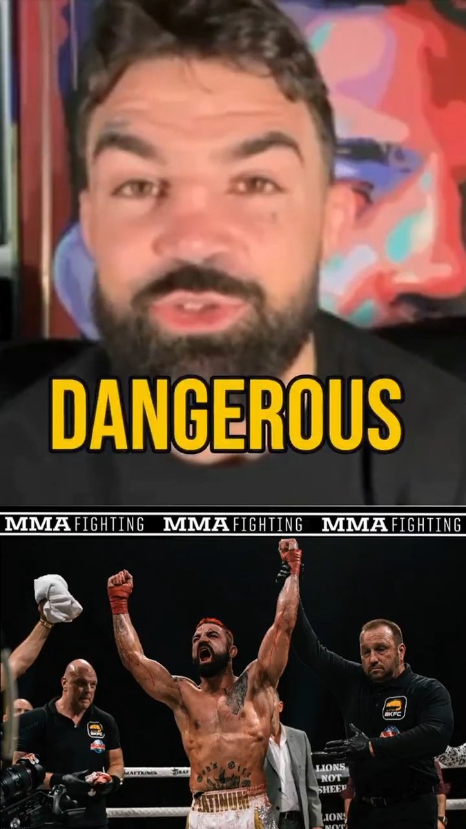 .@platinumperry reacts to BKFC president Dav Feldman's massive fight tease: "[The opponent] is definitely a legend. He’s done some legendary shit, and we’re gonna probably get mean.” (🎥: @mikeHeck_JR)