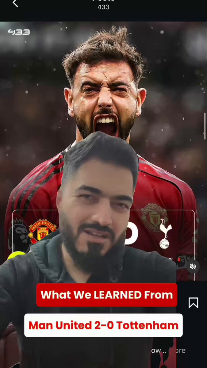 Quick thoughts on #mufc 2-0 #thfc 👇 Manchester United take control. Tottenham lose discipline. • Romero hero to zero. Red card flips the game. Would he do that for Argentina? • Manchester United long shots a clear weapon. 13 attempts to Tottenham’s 3 • Bruno Fernandes outstanding again. Pure game changer in the 10