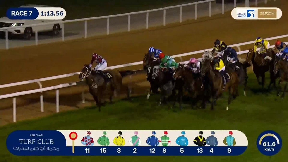 Japan strikes in the inaugural Abu Dhabi Gold Cup! 🇯🇵 Strauss lands the $1m feature under Joao Moreira for Ryo Takei ABU DHABI TURF CLUB #シュトラウス