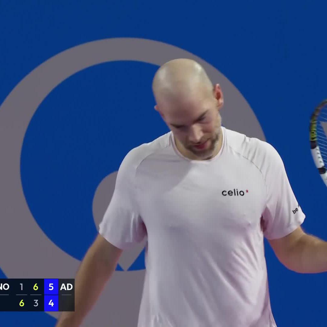 UNE PREMIÈRE FINALE EN FRANCE POUR MANNARINO 🤩🇫🇷 Arrivé à Montpellier sur une série de HUIT DÉFAITES consécutives, Adrian Mannarino devient le plus vieux finaliste de l’histoire du tournoi. 🔙 Il tentera de décrocher un sixième titre à 37 ans. 🏆