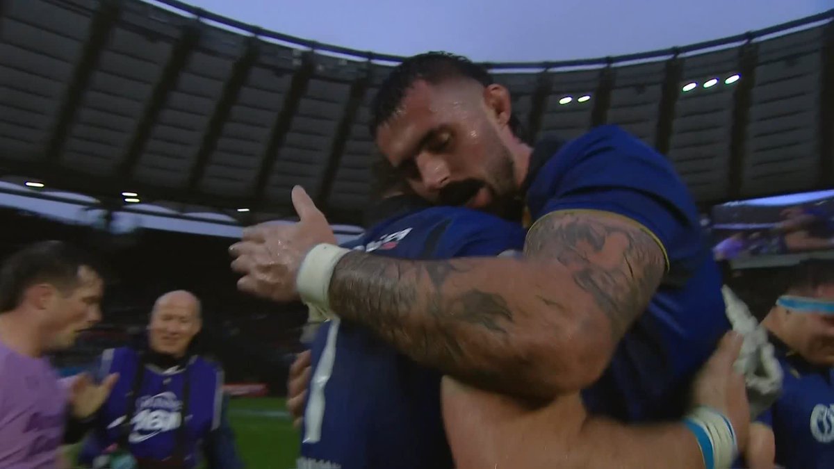 Listen to the noise in Rome! Back-to-back home wins for Italy against Scotland in the Six Nations!