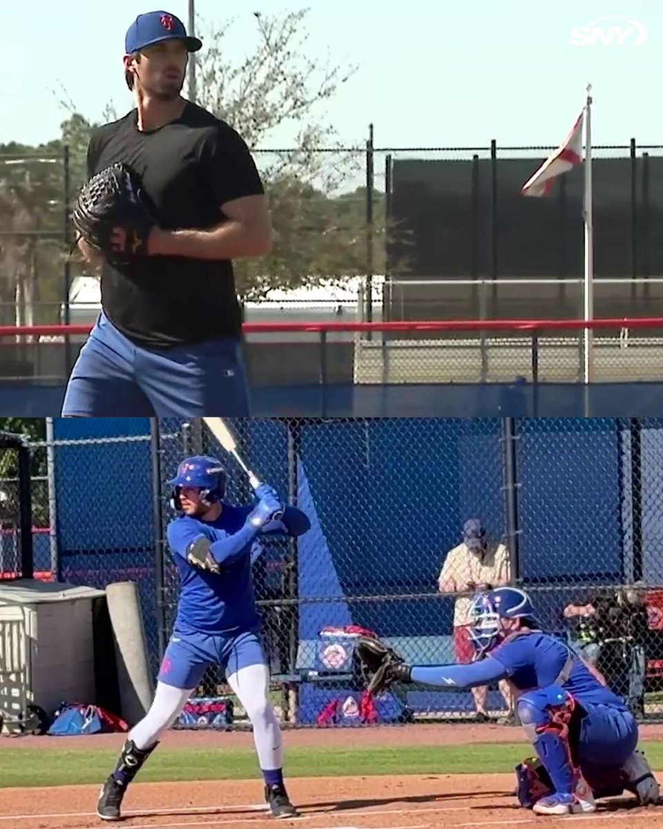Clay Holmes logs a couple of strikeouts during live BP 💪