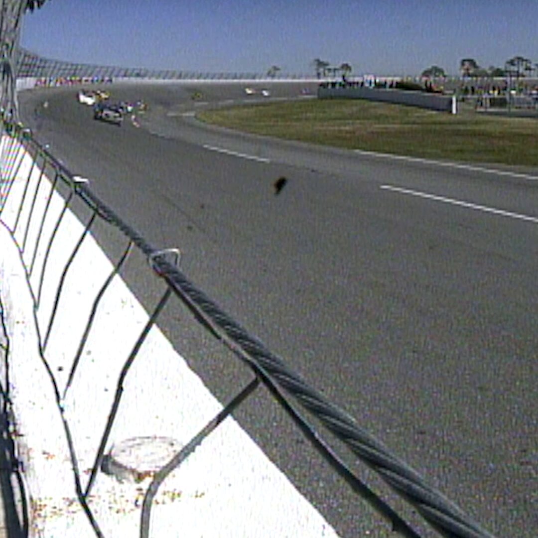 An unforgettable moment for the Bonnett family at Daytona International Speedway in 1996.