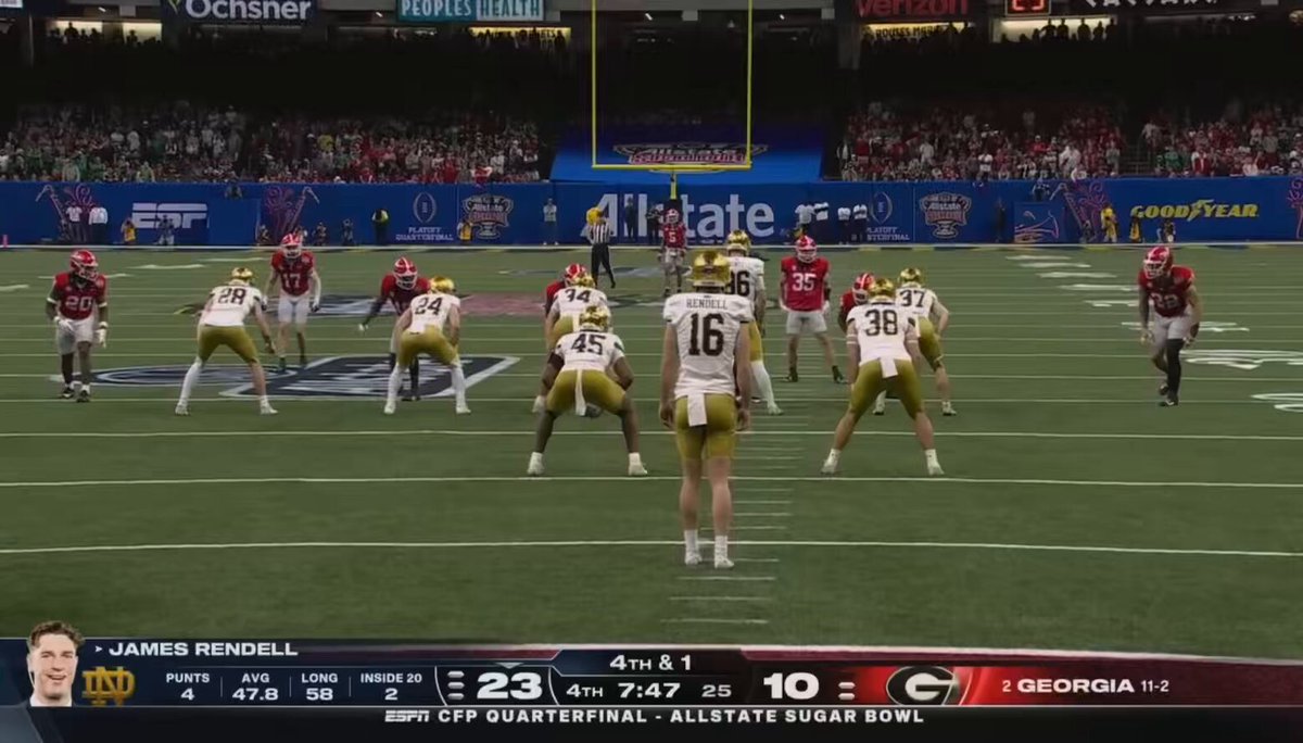 Who remembers when Marcus Freeman put Kirby Smart in a blender at the Sugar Bowl? Georgia fans still salty about this today 😂