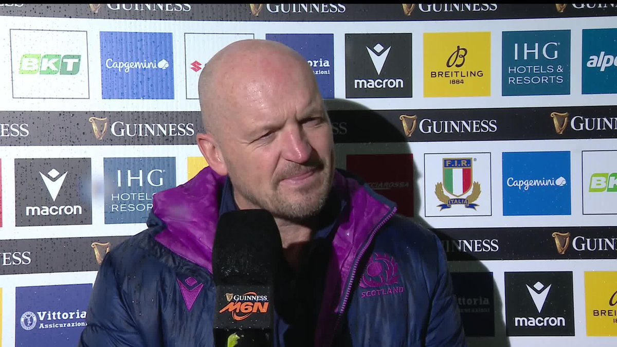 🏴 Scotland head coach Gregor Townsend gives his verdict on what went wrong against Italy today "We just gave away too many possessions" 🗣️ #GuinnessM6N