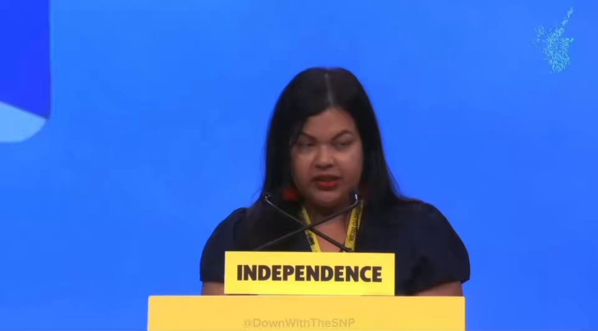 🇫🇯 Fijian Simita Kumar and SNP constituency candidate for Edinburgh South Western wants mandatory “anti-racism” poison embedded into the Scottish education curriculum. Another ungrateful foreigner who hates Britain and its people. PS: The motion passed unopposed.