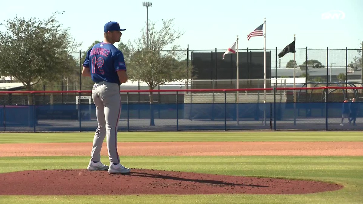 Jonathan Santucci (Joe DeMayo's #10 Mets prospect) throws live BP