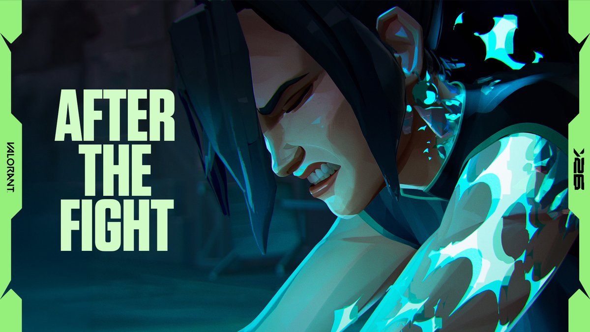 In the darkness, a glimmer.