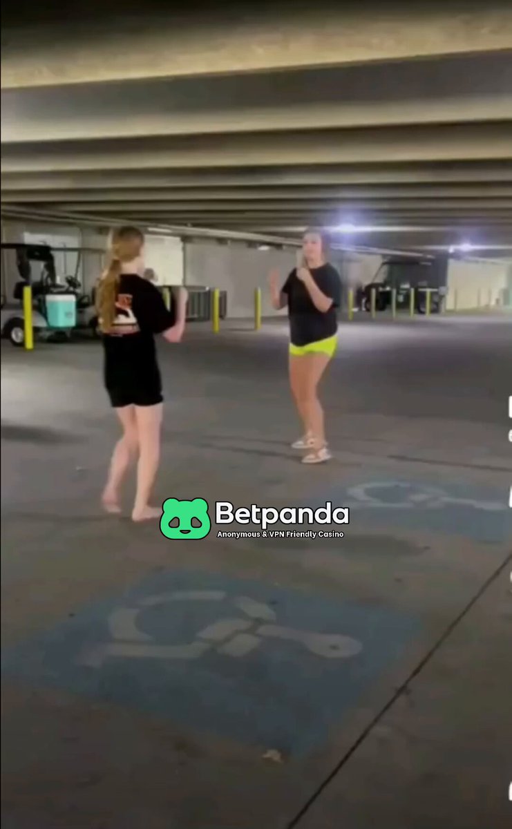 Both they boyfriends stood there and watched them go at it