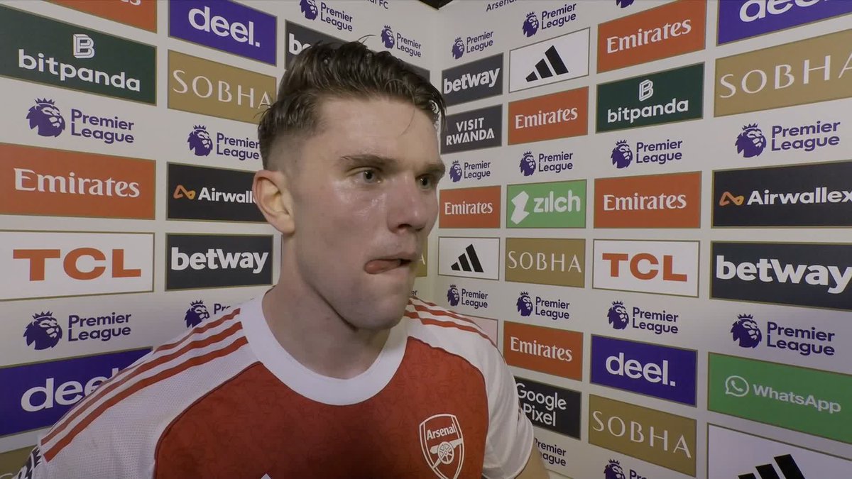 🗣️ ''A lot of players have come from the bench and made an impact'' Viktor Gyökeres reacts as Arsenal go nine points clear at the top of the table following his second-half brace from the bench in their 3-0 victory against Sunderland at the Emirates Stadium 🔴