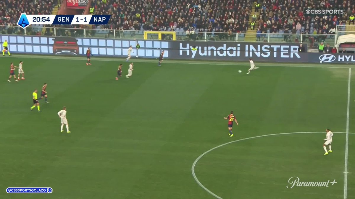 SCOTT MCTOMINAY WITH THE GOLAZO FOR NAPOLI 🔥🔵