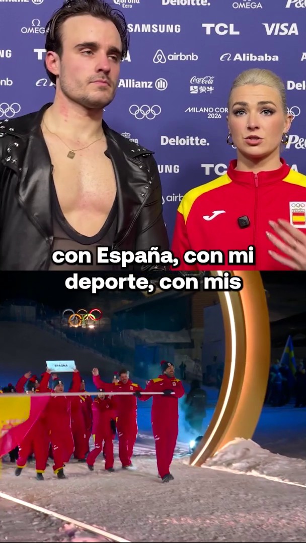 "Espero haber hecho que algunas personas piensen que así es nuestro deporte" "Ser abanderada española es un gran honor" 🇪🇸⛸️Olivia Smart, en Eurosport, sobre el orgullo de haber sido abanderada de España en #MilanoCortina2026