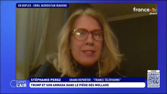 "Chez les Iraniens, le mot de "trahison" revient pour parler de Donald #Trump. Il leur a dit "l'aide arrive". Beaucoup de personnes sont sorties manifester, sont mortes et, finalement, aujourd'hui, il s’assoit à la table des négociations avec le régime iranien. C'est insupportable pour la population, qui a le sentiment d'être abandonnée, seule." Stephanie Perez #cdanslair
