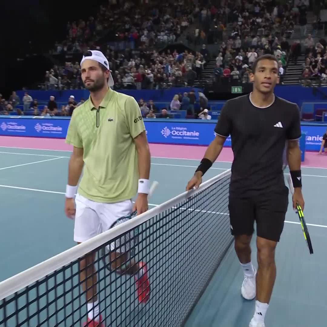 Félix trop fort pour Titouan Droguet 🇫🇷 dans ce troisième. Dommage mais super match, super semaine. Titouan a encore montré qu’il avait le niveau Top 100 faut peter cette barre symbolique vite.