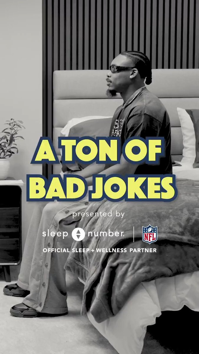 .JJETS✈️ vs. Jonathan Taylor in a dad joke battle. First to laugh loses. GAME ON. 😂 Sleep Number