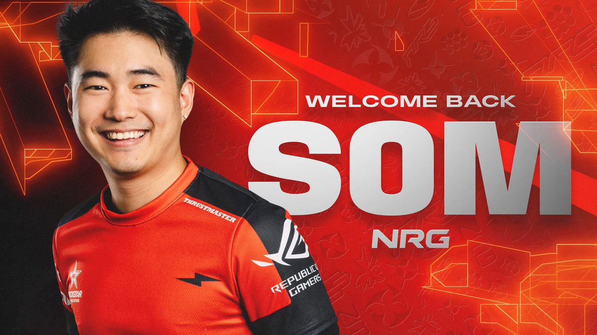 We just couldn't let him go. Welcome back s0m.