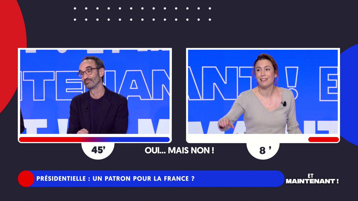 La nouvelle marotte du bloc bourgeois c’est de nous fourguer « un patron » comme président sans jamais préciser lequel C’est quoi encore ces conneries ?