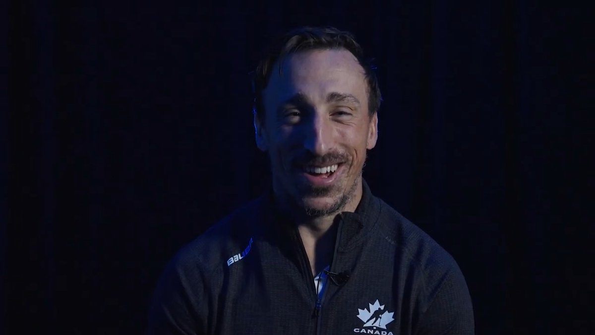 "Yeah, 'cause I'm sexy" 😂 Get to know the Canadian men's hockey team 🇨🇦🏒 First game goes Feb. 12 at 10:40am ET against Czechia, watch on CBC Gem