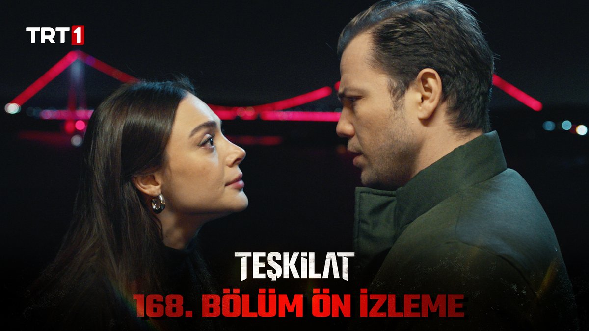 “Hiç kimse yoksa ben varım!" 168. Bölüm Ön İzleme Sizlerle! Teşkilat yeni bölümüyle pazar saat 20.00’de TRT 1’de!