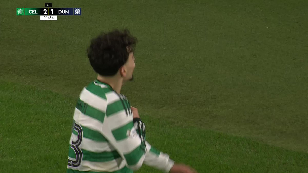 After his brilliance to set up the equaliser, Sebastian Tounekti gets a goal of his own! 👏 Minutes after staring a #ScottishCup exit in the face, Celtic Football Club now lead 🍀 Scottish Gas Scottish Cup