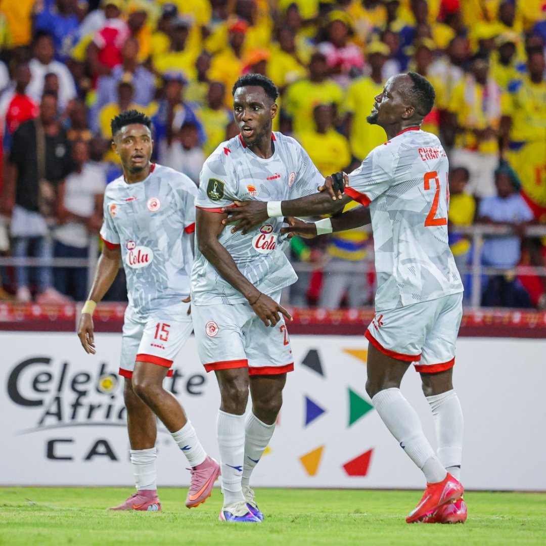 When it mattered most. Anicet Oura with the equalizer for Simba SC. 👏 #TotalEnergiesCAFCL