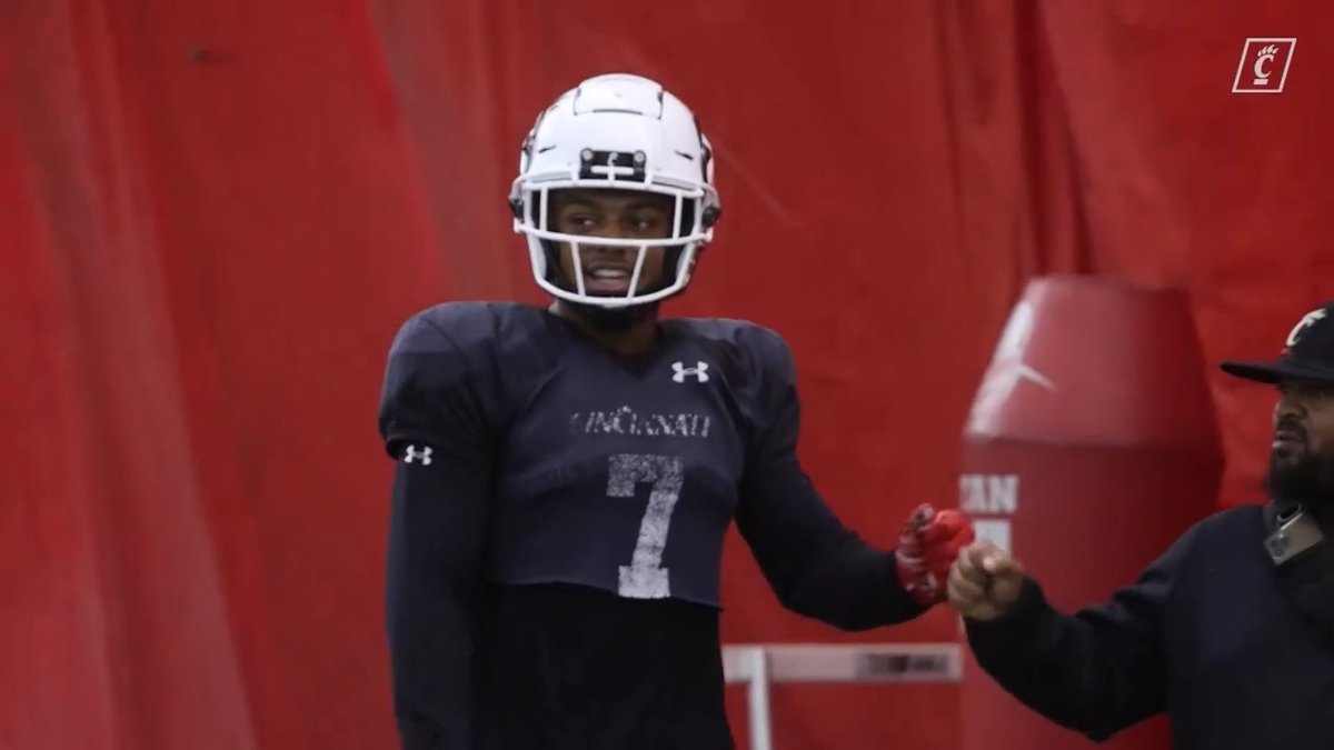 Before he was a Seahawk and getting ready for #SBLX ... Coby Bryant was a Bearcat