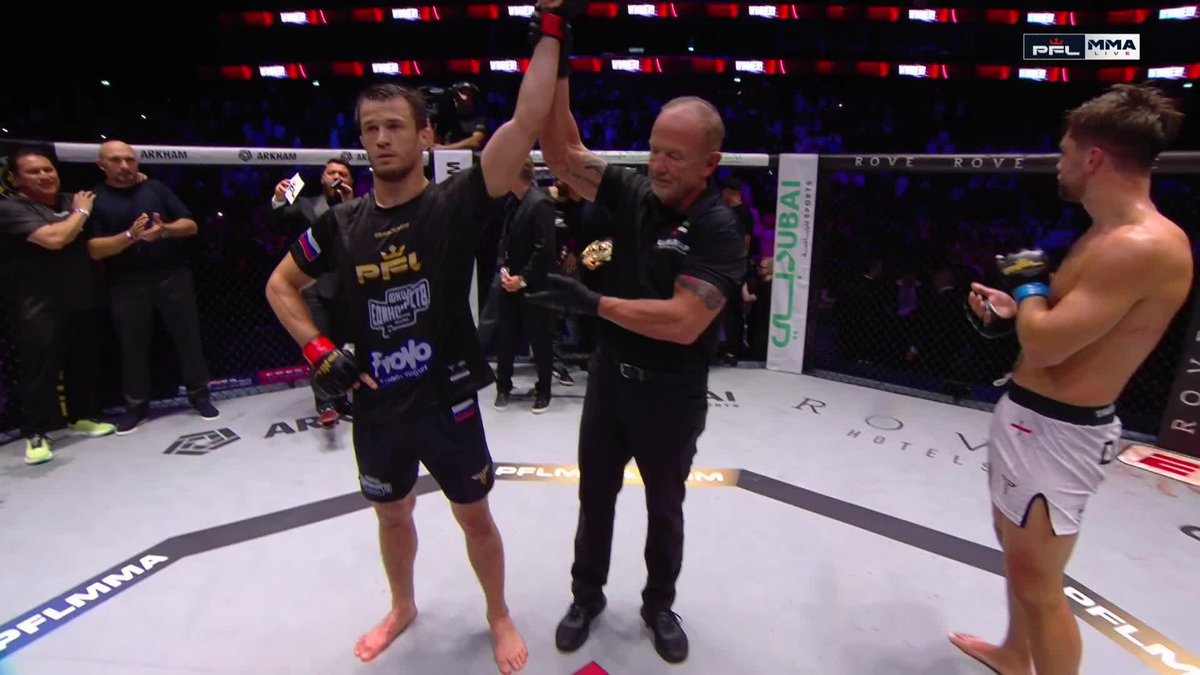 AND STILL UNDEFEATED! Usman Nurmagomedov retains his PFL Lightweight World Title 🏆 #RoadToDubai | LIVE NOW | 📺Streaming on the ESPN App: