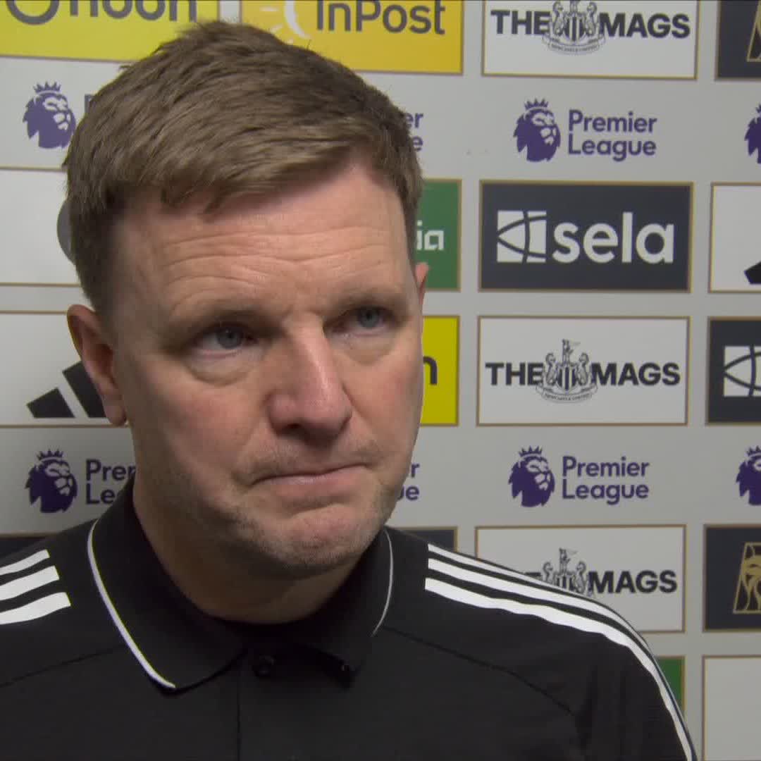 "It's damaging from our psychology... there's only one way to solve it" Eddie Howe on a wounded Newcastle following a disappointing 3-2 loss to Brentford.