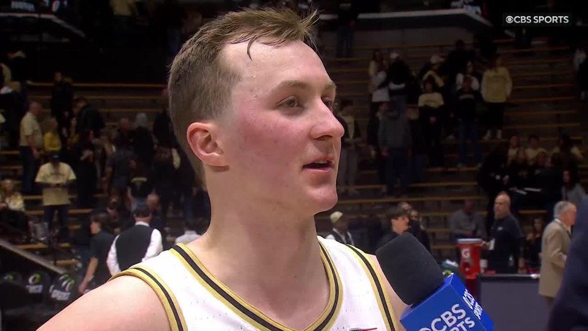 "Just got lucky a couple went down, but we got to be better." Fletcher Loyer says Purdue has to be better against the tough teams coming up on their schedule.