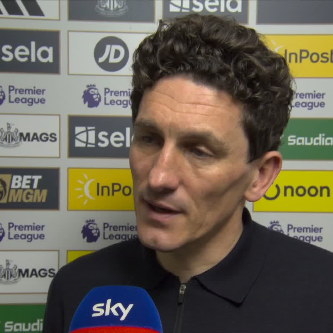"The underlying feeling is IMMENSE PRIDE." Keith Andrews reacts to Brentford's first win at St James' Park in 92 years! 💪