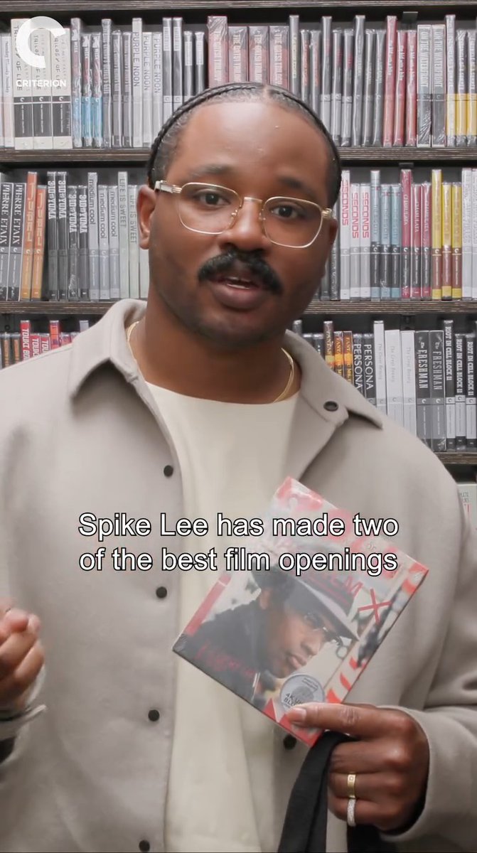Ryan Coogler on Spike Lee’s MALCOLM X (1992) 🖤