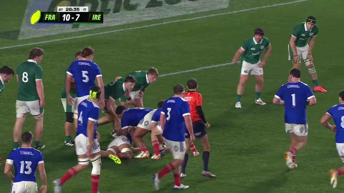 Bonnard-Martin c'est du très solide, on sent qu'il est au-dessus physiquement chez les U20 Très gros potentiel le 3ème ligne toulousain 💎💥 #SixNationsU20
