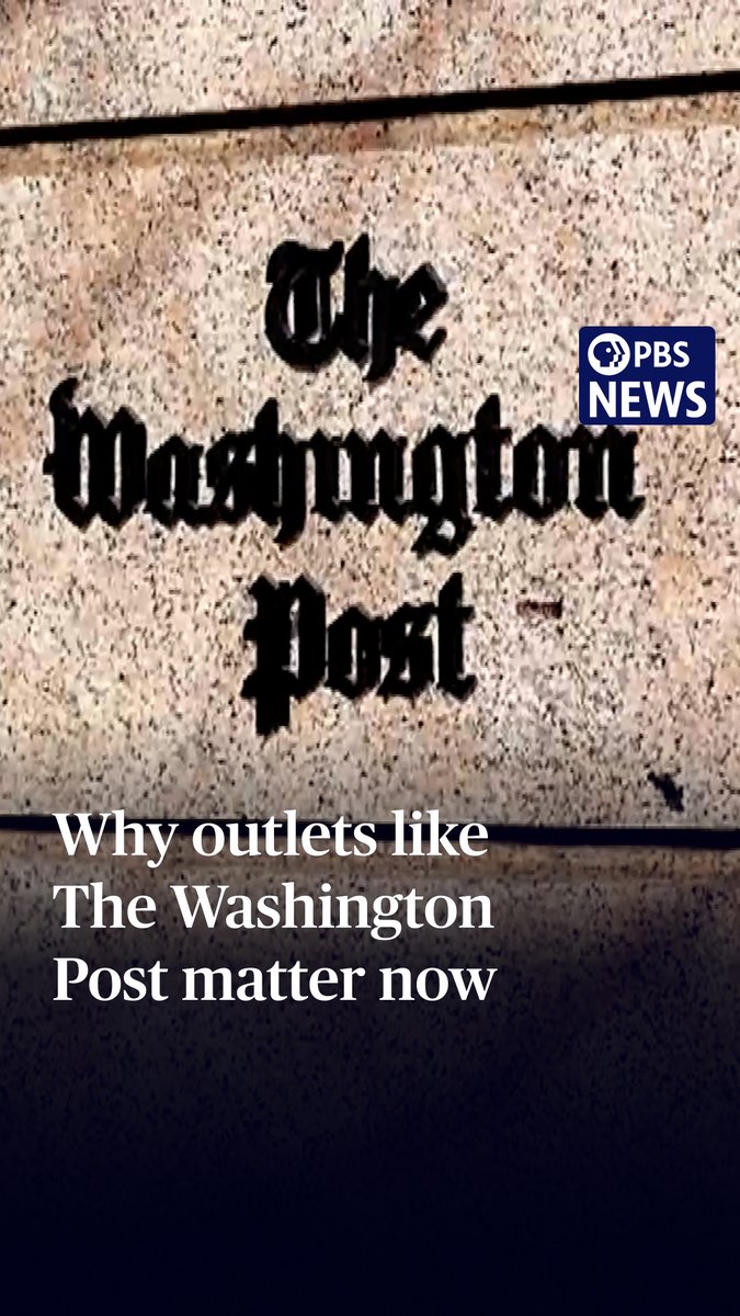 Former Washington Post editor Marty Baron says news organizations are important because the public "deserves" to know what is happening in the "corridors of power." "The role of a news organization is to give the public the information it needs and deserves to know so that they can govern themselves," he said. "The Washington Post has a long history of that and, particularly, of holding the government to account." Baron, who was editor of The Washington Post from 2012 until 2021, spoke to PBS News Hour's Geoff Bennett on Wednesday about the sweeping layoffs at the Post. The Post laid off a third of its workforce this week across both the newsroom and its business operations, a massive blow to a storied newspaper that has struggled recently to stay profitable. "The press is built into our democracy. It is provided for in the First Amendment to the Constitution because the founders understood that you needed an institution that would keep watch on government," Baron said. "We are not stenographers, and we should not be propagandists," he added. "That is the role that The Washington Post has historically played, and that's the role that it should continue to play."