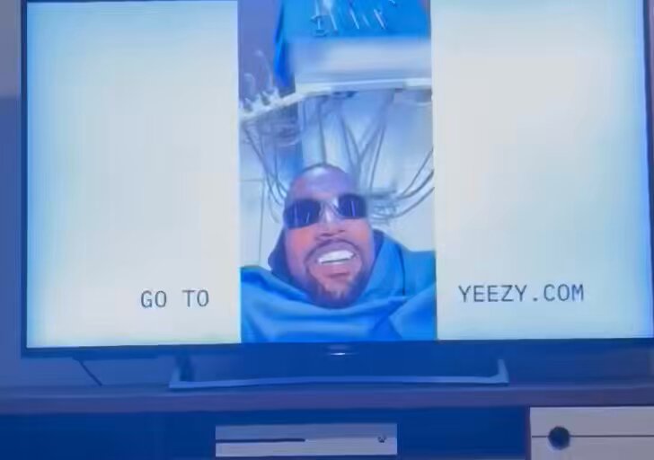 Kanye is literally the only person in the world that’d shoot a multi million dollar Super Bowl commercial from his phone at the dentist office