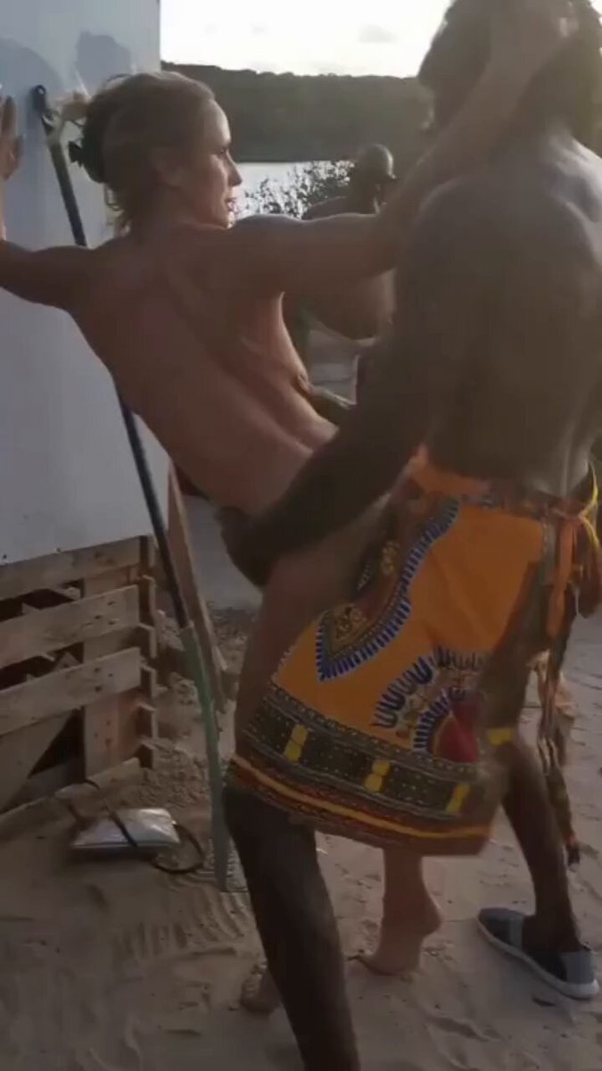 Pov : you and your wife get lost in the middle of some remote area of africa . No petrol for car no mobile signals in area Local tribe chief let's you live among them and offers to share food with you but your wife will be shared among all tribal members on daily basis ♠️