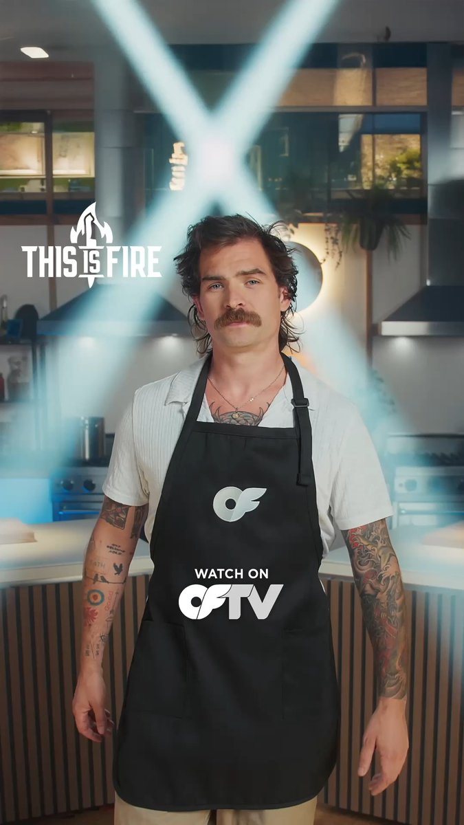 Self-proclaimed foodie, @Fleshmechanic19, is ready for #ThisIsFire 🔥 Stream full episodes free on OFTV! Watch here: