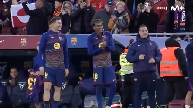 🥹 La cara de 𝑳𝒂𝒎𝒊𝒏𝒆 en el gol de 𝑩𝒆𝒓𝒏𝒂𝒍... #DeportePlus