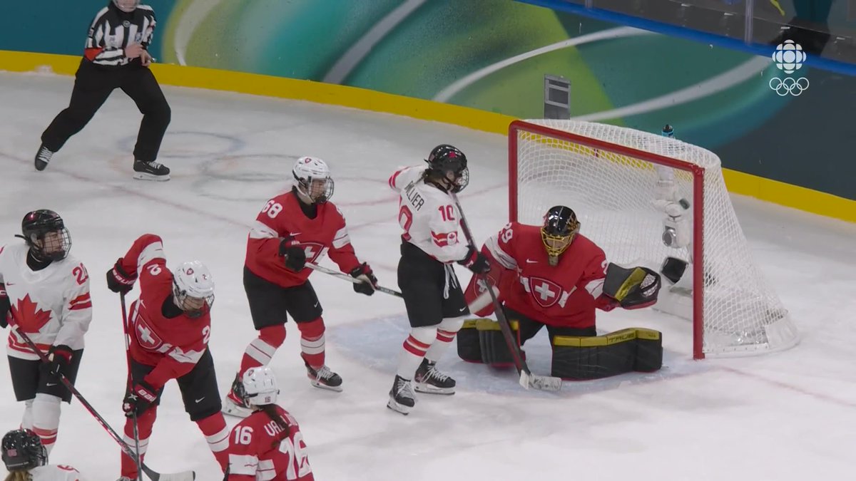 Watts scores her first Olympic goal! 👏 Watts marque elle aussi son premier but aux JO! 👏 #MilanoCortina2026