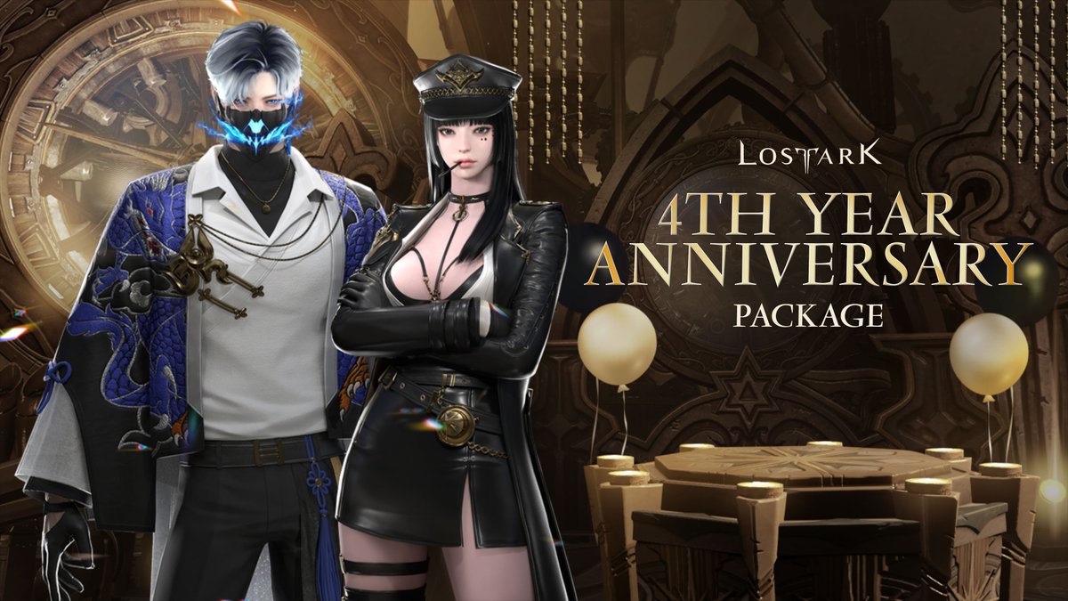 Celebrate our 4th Anniversary with new skins, a mount, and a pet 🎂