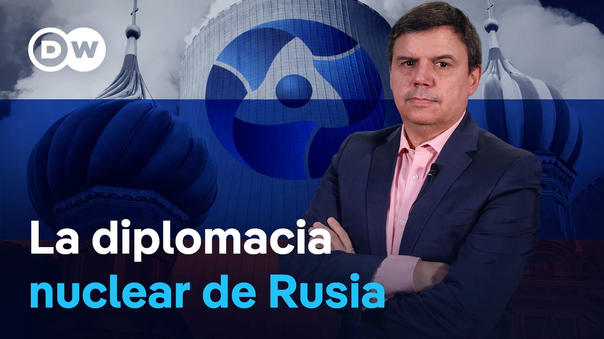 Cómo Rusia usa la energía nuclear como herramienta de influencia geopolítica La demanda global de energía crece impulsada por la inteligencia artificial y devuelve a la energía nuclear al centro del debate. Mientras Occidente duda, Rusia avanza: construye, financia y opera reactores en tres continentes, convirtiendo la energía en una poderosa herramienta de influencia geopolítica. #DWPlazaFráncfort