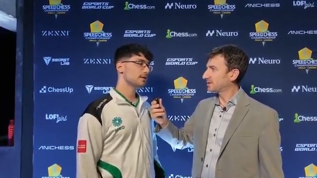 Full interview with Alireza following his amazing match with Hikaru! #SCCFinals