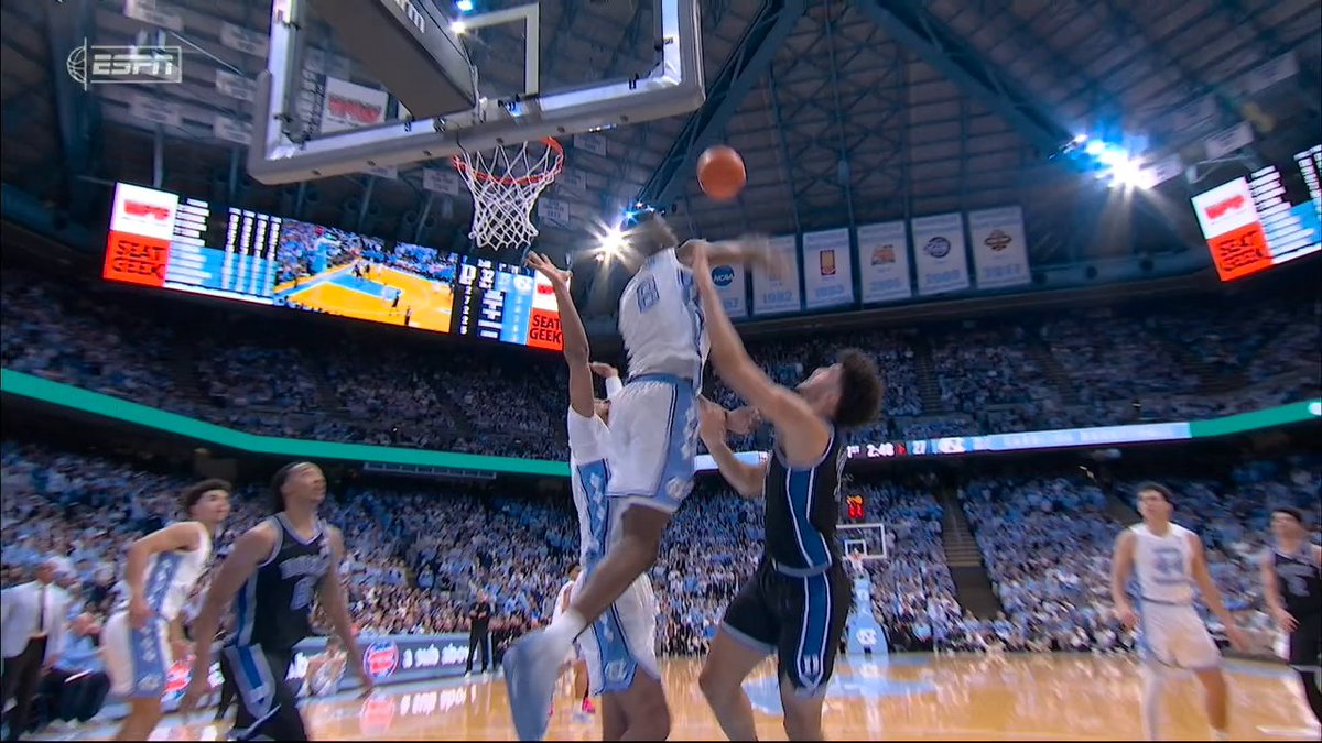 Caleb Wilson DENIES Cameron Boozer ❌😲 Watch Duke-UNC NOW on ESPN and the ESPN App 🍿