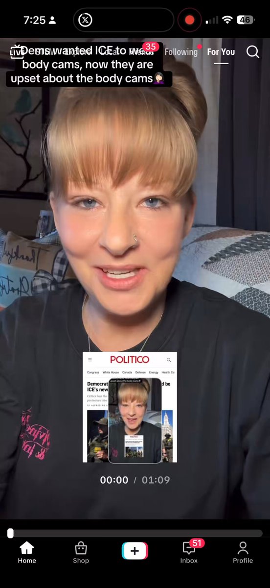 Jenn discussing ICE wearing body cams! lol.. backfire..