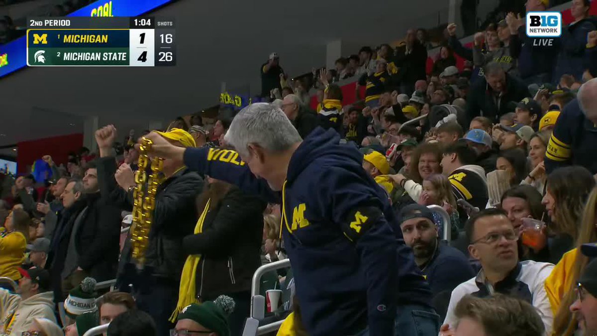 Jayden Perron gets Michigan on the scoreboard!